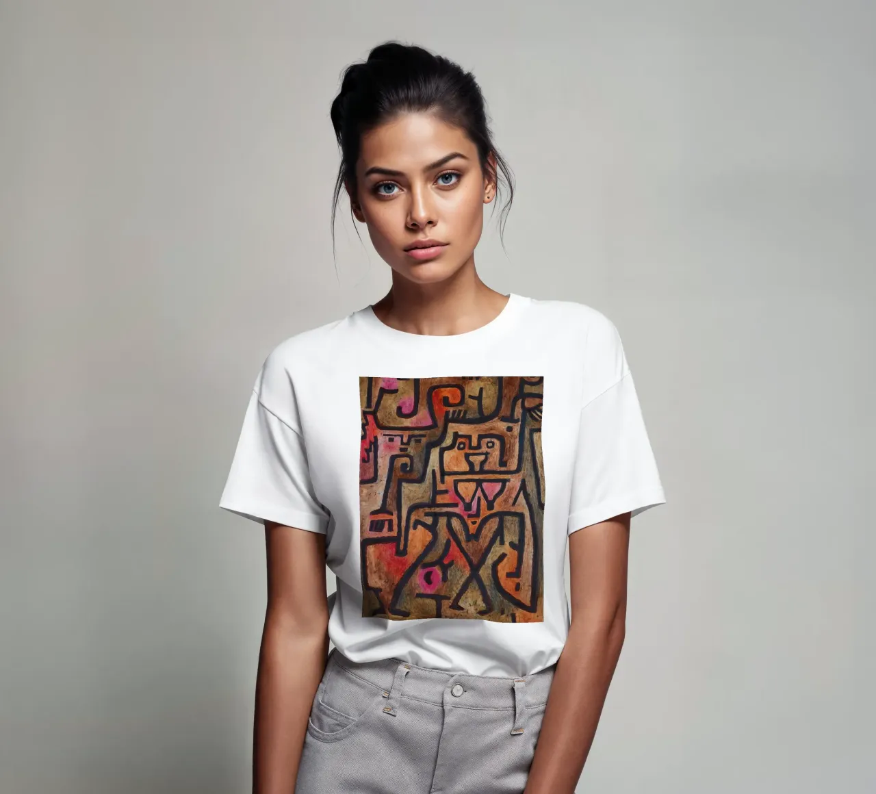 Paul Klee - Le streghe della foresta t-shirt da Timeless Artworks