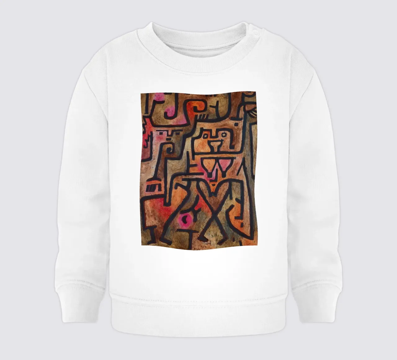 Paul Klee - Le streghe della foresta felpa neonato da Timeless Artworks