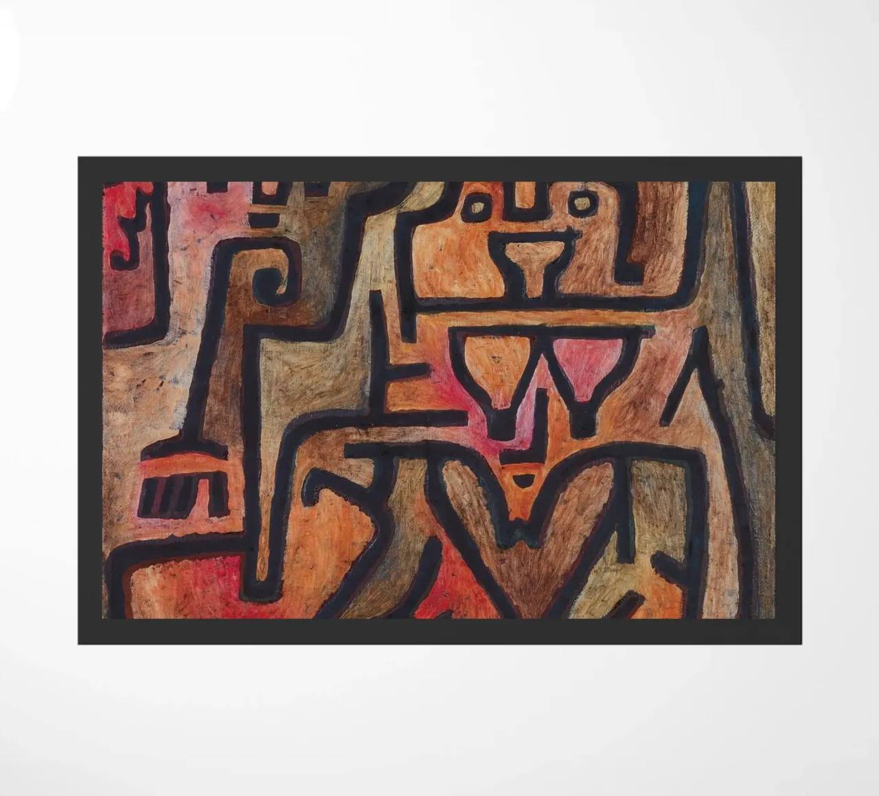 Paul Klee - Le streghe della foresta zerbino da Timeless Artworks