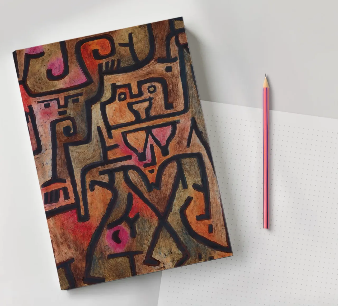 Paul Klee - The Forest Witches notebook by Timeless Artworks