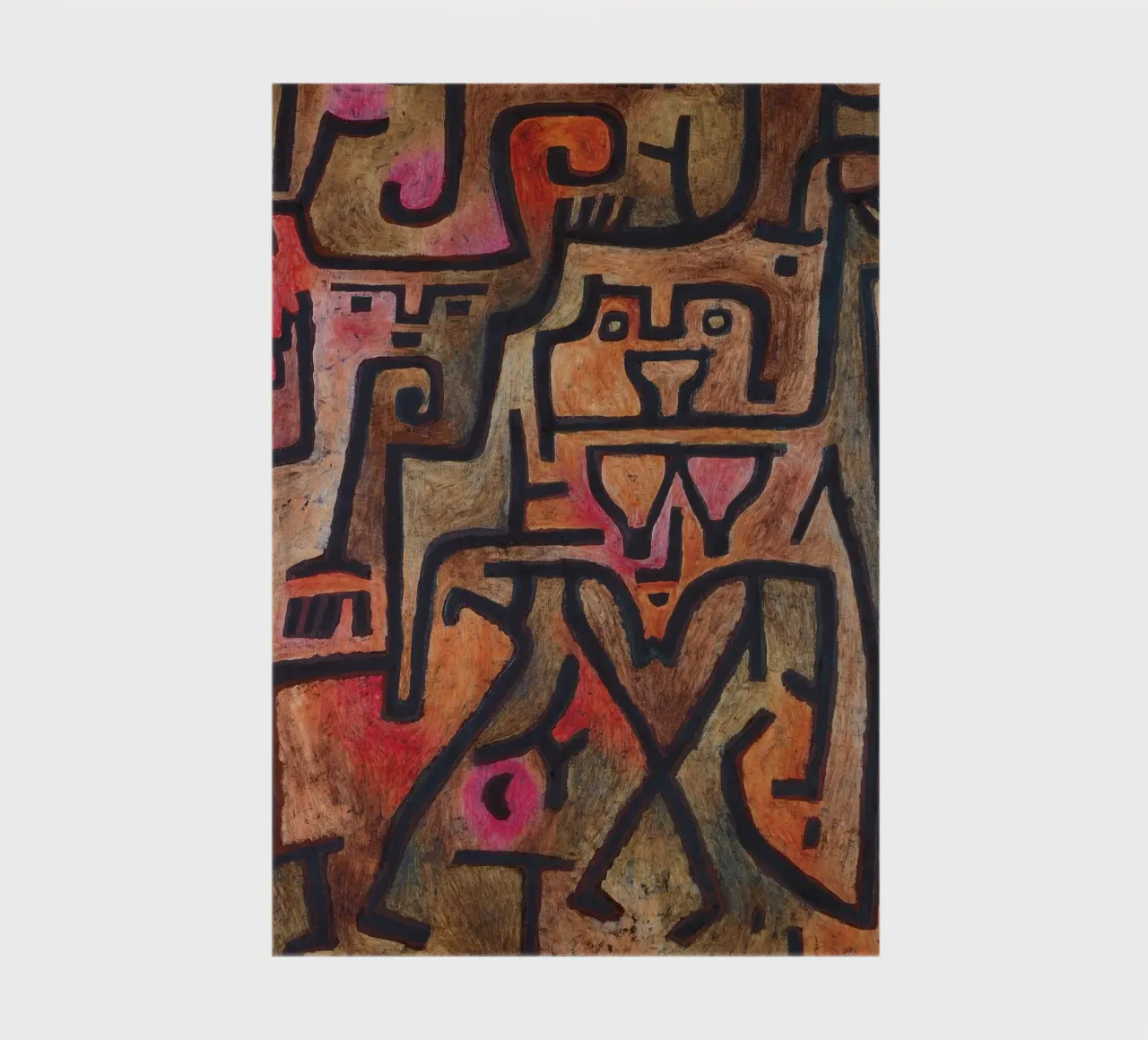 Paul Klee - The Forest Witches notebook by Timeless Artworks