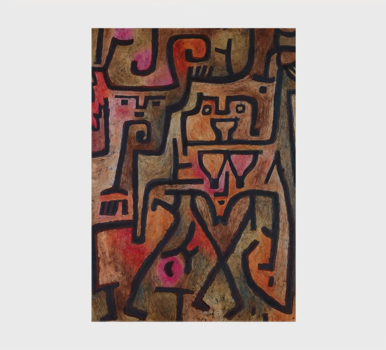 Paul Klee - The Forest Witches notebook by Timeless Artworks