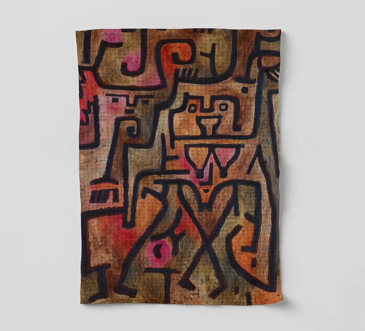 Paul Klee - Le streghe della foresta canovaccio da cucina da Timeless Artworks