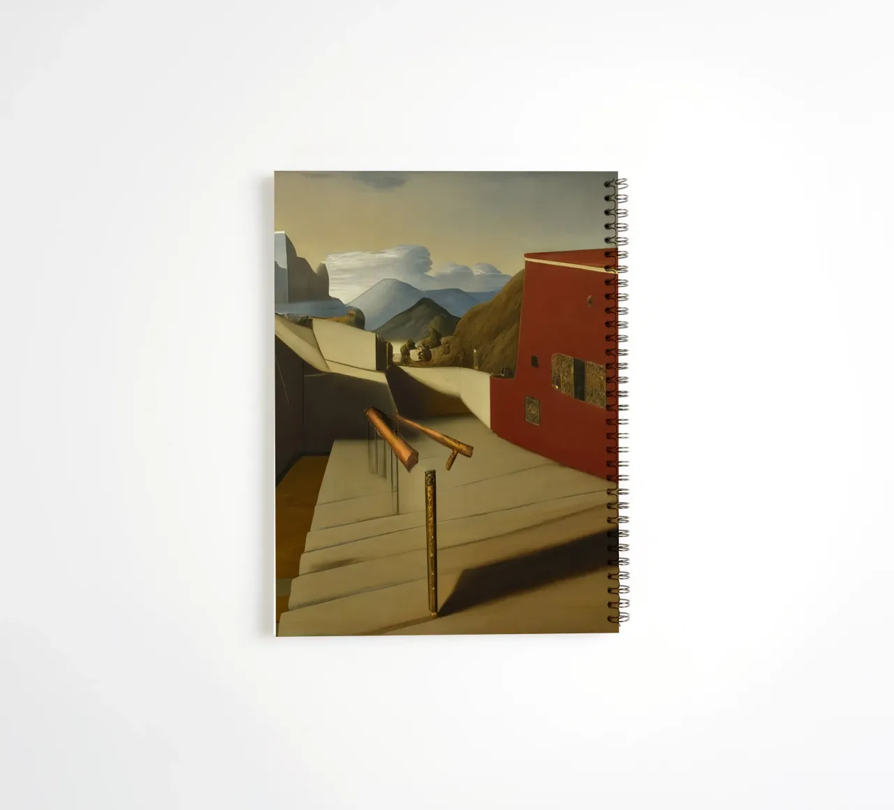 View into the distance_1 spiral notebook by Impressionismus by LK