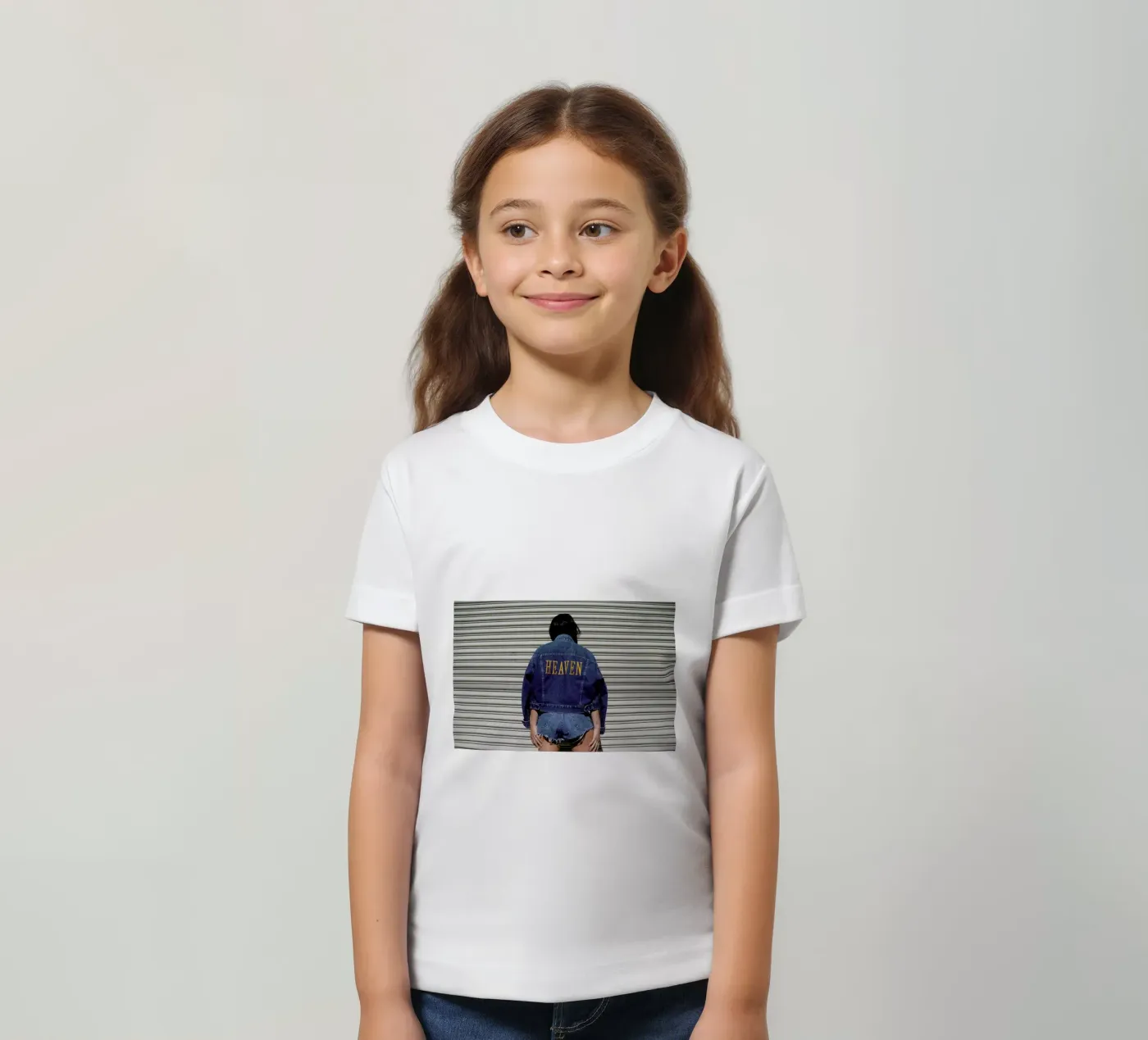 Heaven kinder t-shirt van Aysha Banos