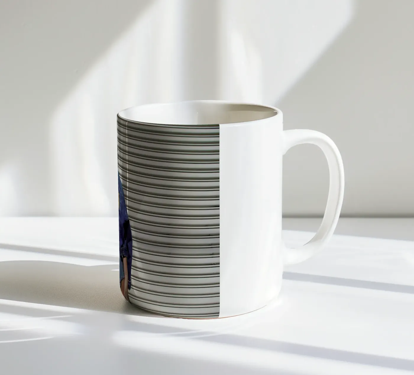 Heaven ceramic mug by Aysha Banos