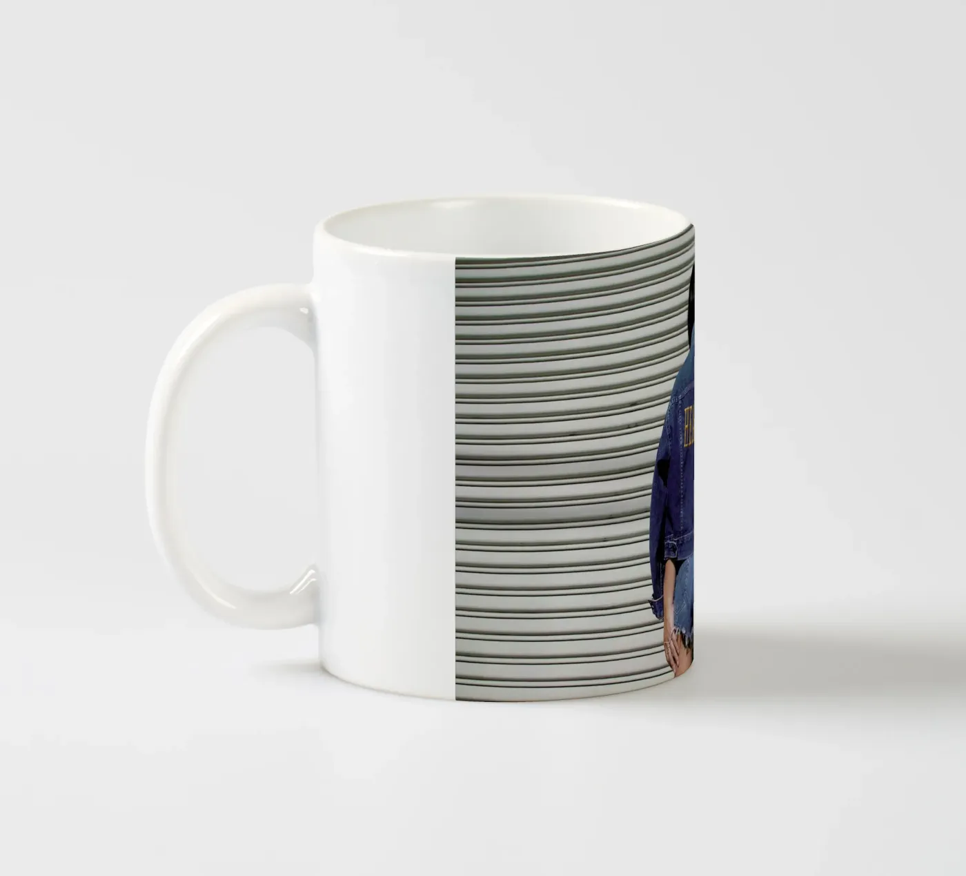 Heaven ceramic mug by Aysha Banos