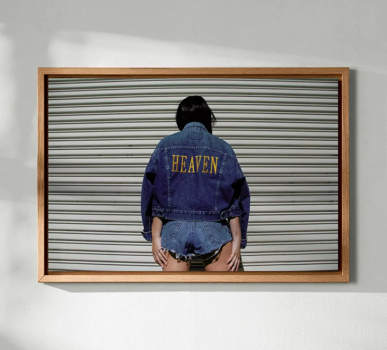 Heaven canvas van Aysha Banos