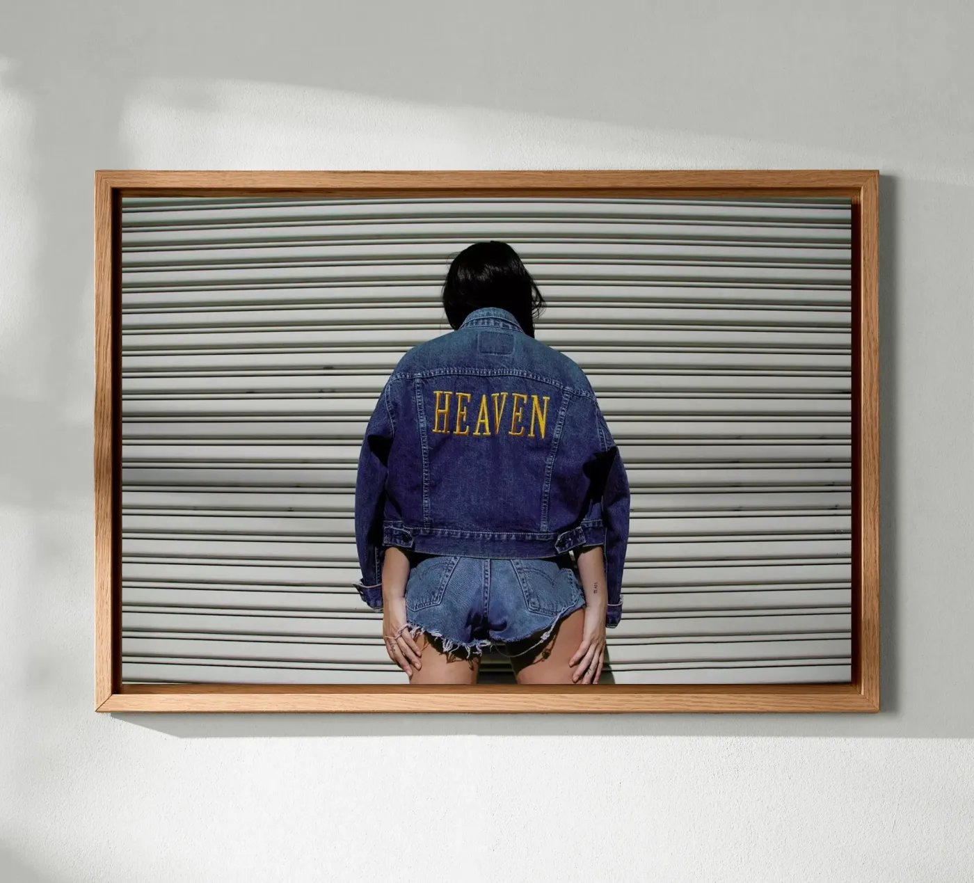 Heaven canvas van Aysha Banos