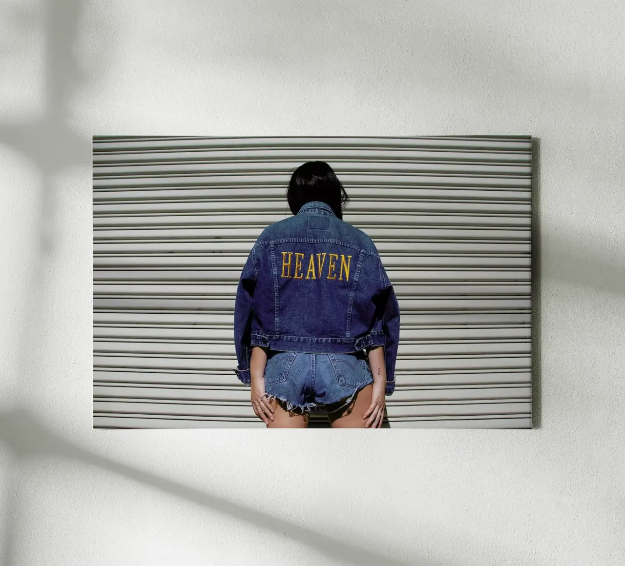 Heaven canvas van Aysha Banos