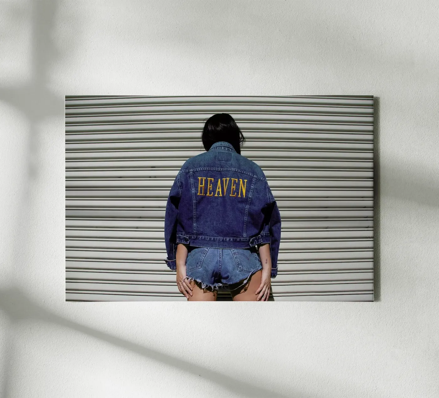 Heaven canvas van Aysha Banos