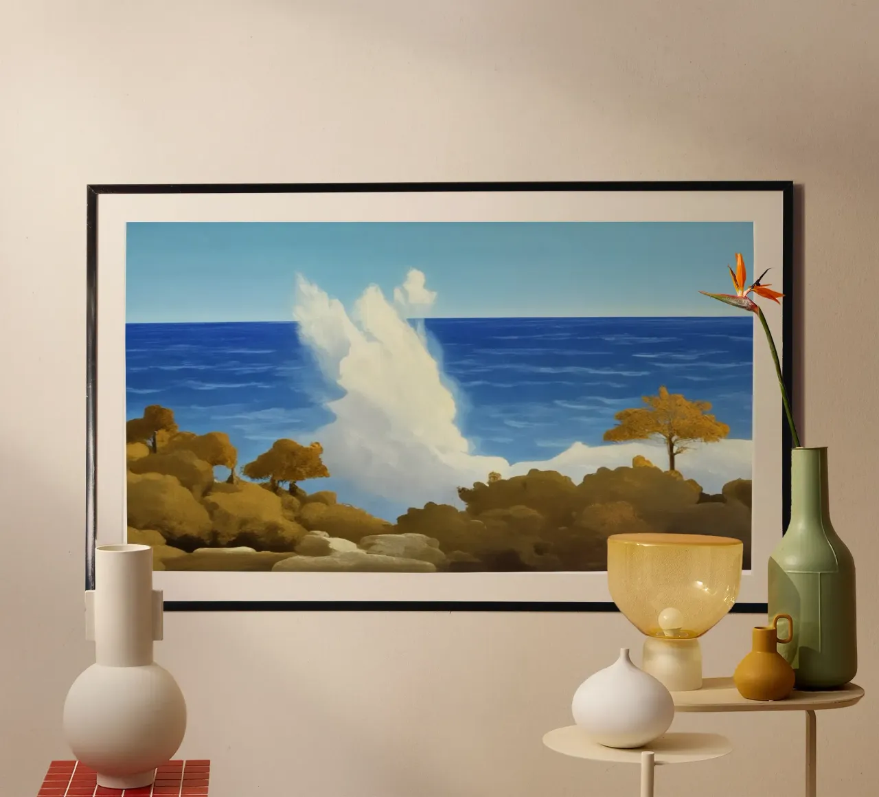in riva al mare_2 poster da Impressionismus by LK