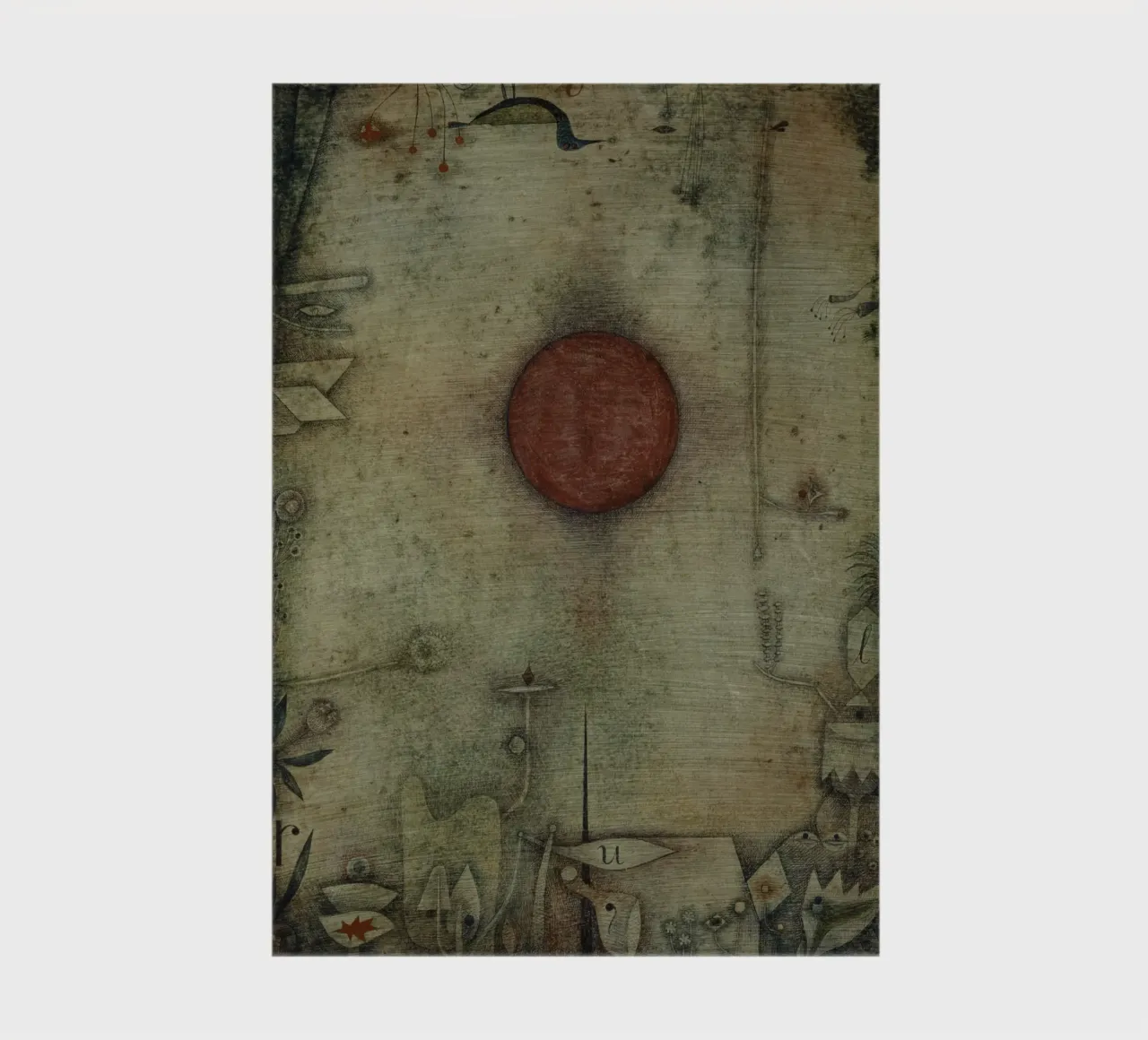 Paul Klee - Ad marginem notebook by Timeless Artworks