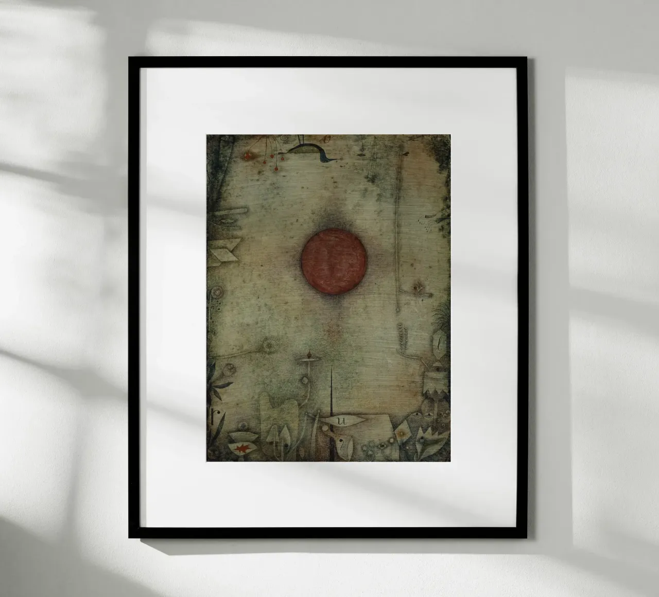 Paul Klee - Ad marginem Poster von Timeless Artworks