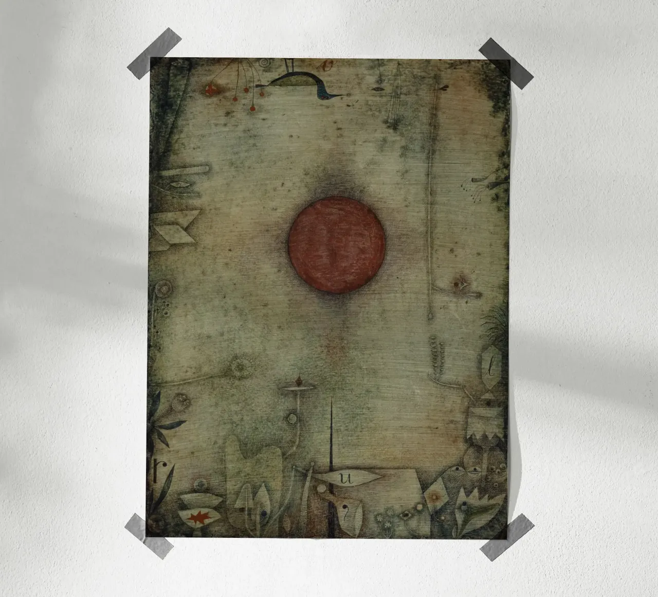Paul Klee - Ad marginem Poster von Timeless Artworks
