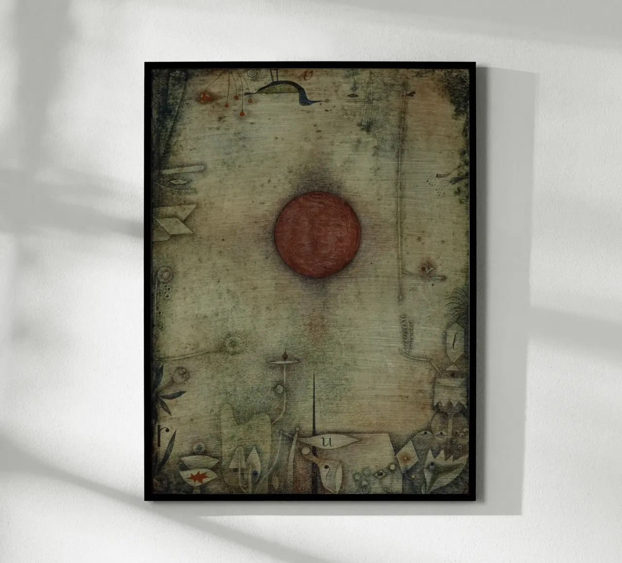 Paul Klee - Ad marginem Poster von Timeless Artworks
