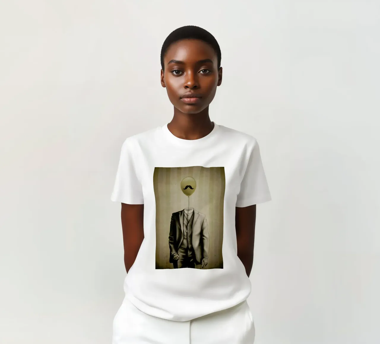 Mr Whiskers t-shirt da Davies Babies