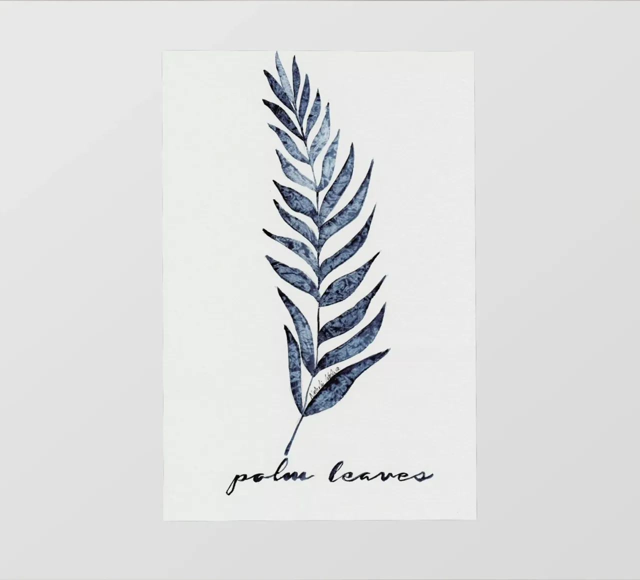 Palm Leaves pellicola backlit da Nathys_illustration