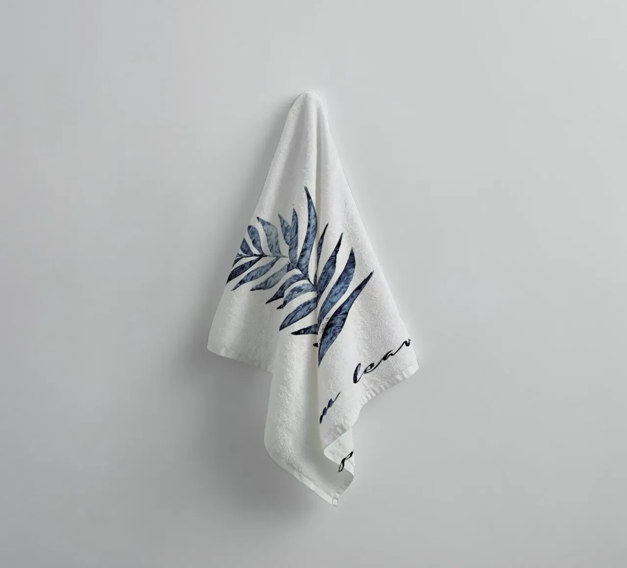 Palm Leaves asciugamano da bagno da Nathys_illustration