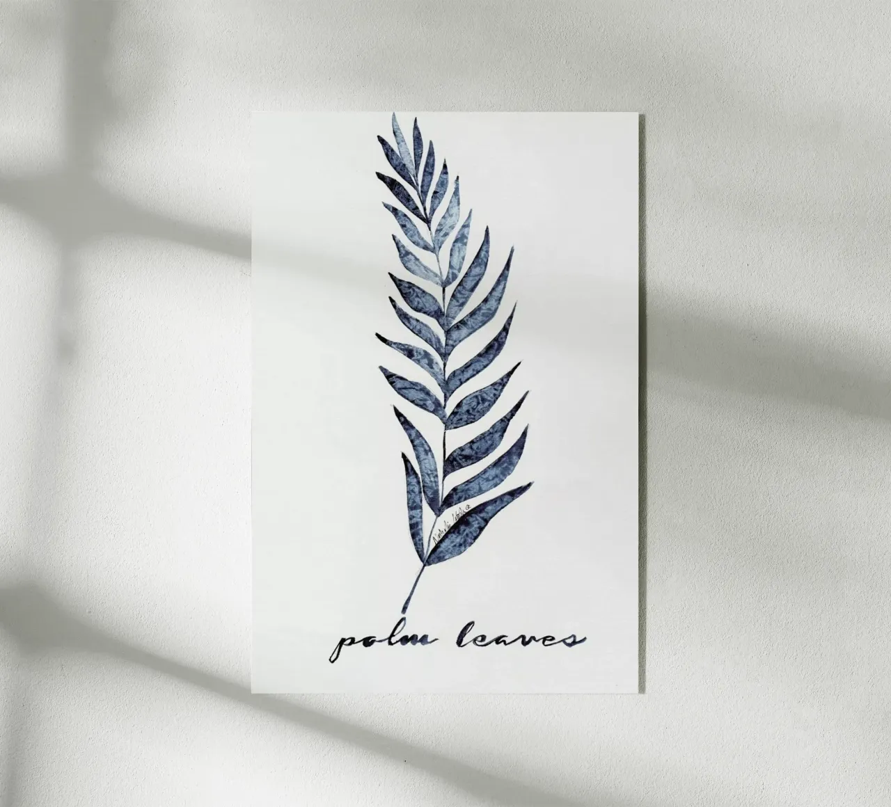 Palm Leaves plexiglass da Nathys_illustration