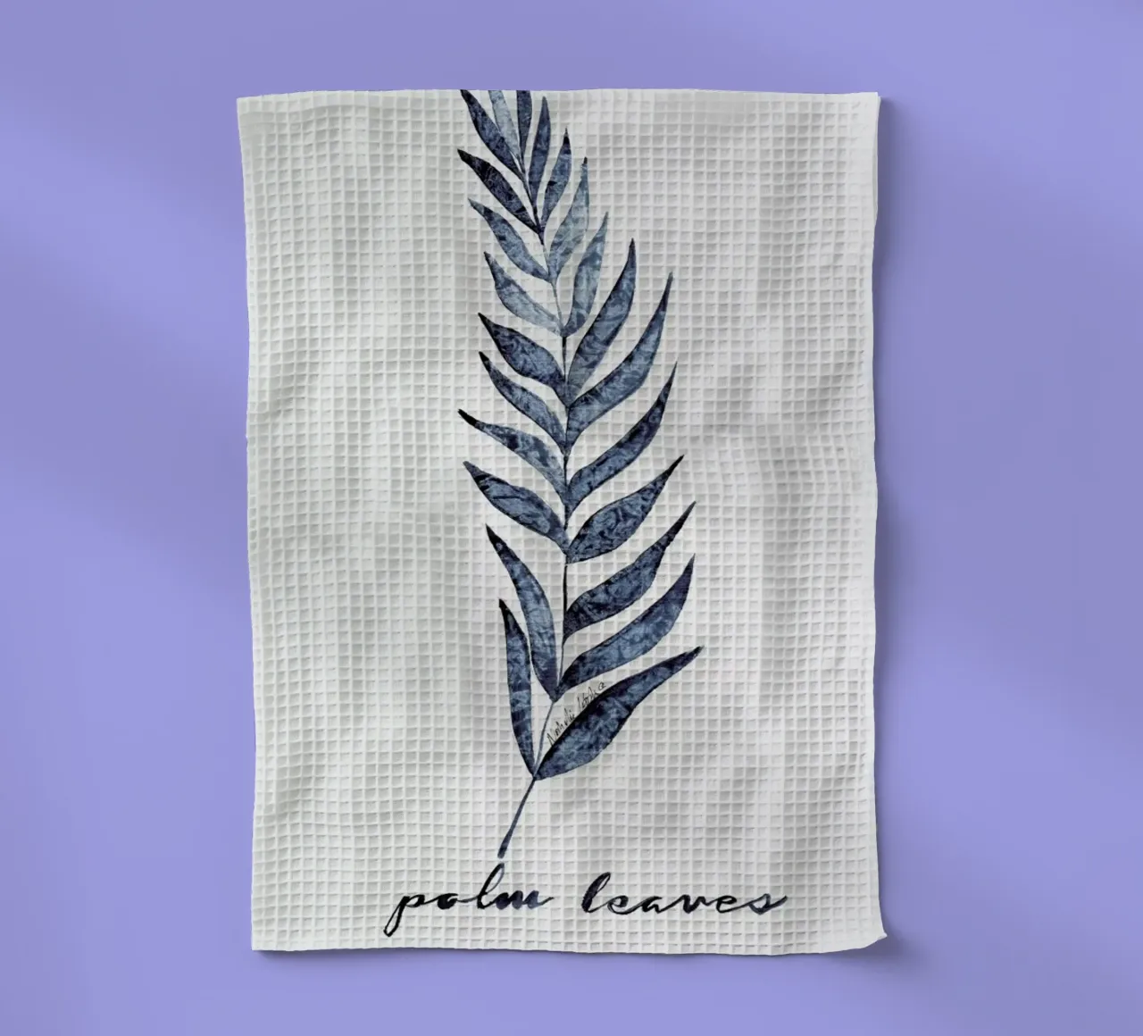 Palm Leaves canovaccio da cucina da Nathys_illustration