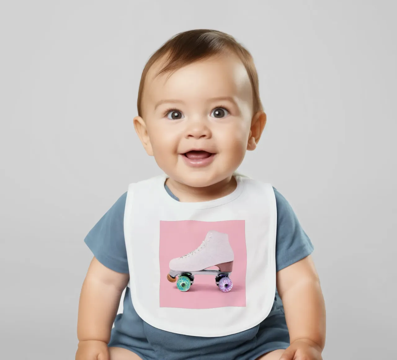 Roller Donut bavaglino da Paul Fuentes Design