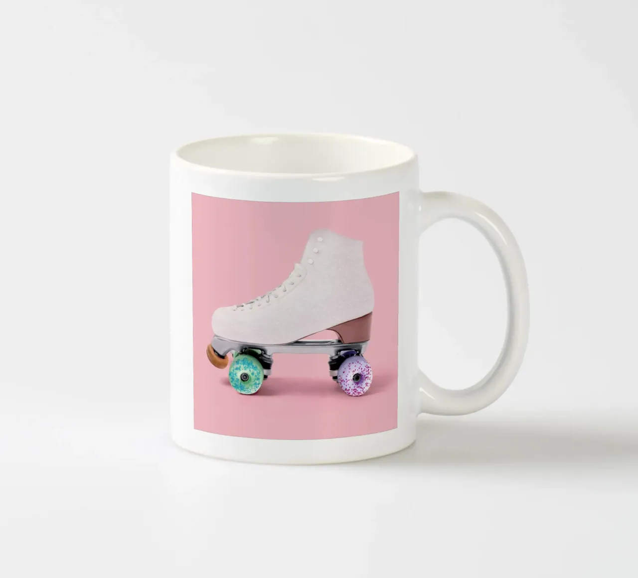 Roller Donut tazza in ceramica da Paul Fuentes Design