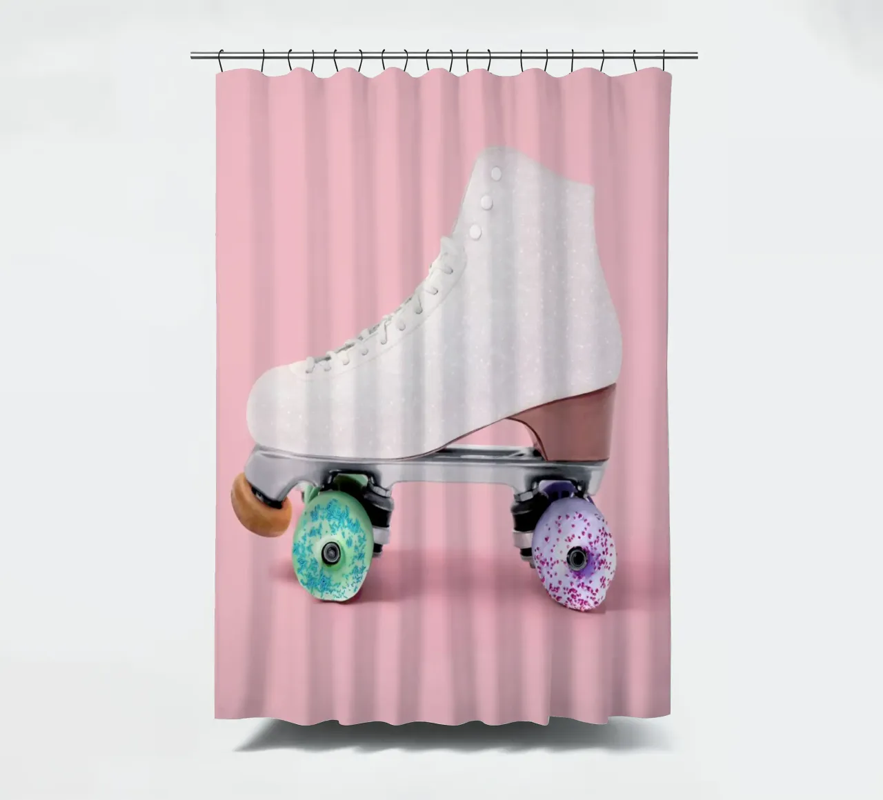 Roller Donut tenda da doccia da Paul Fuentes Design