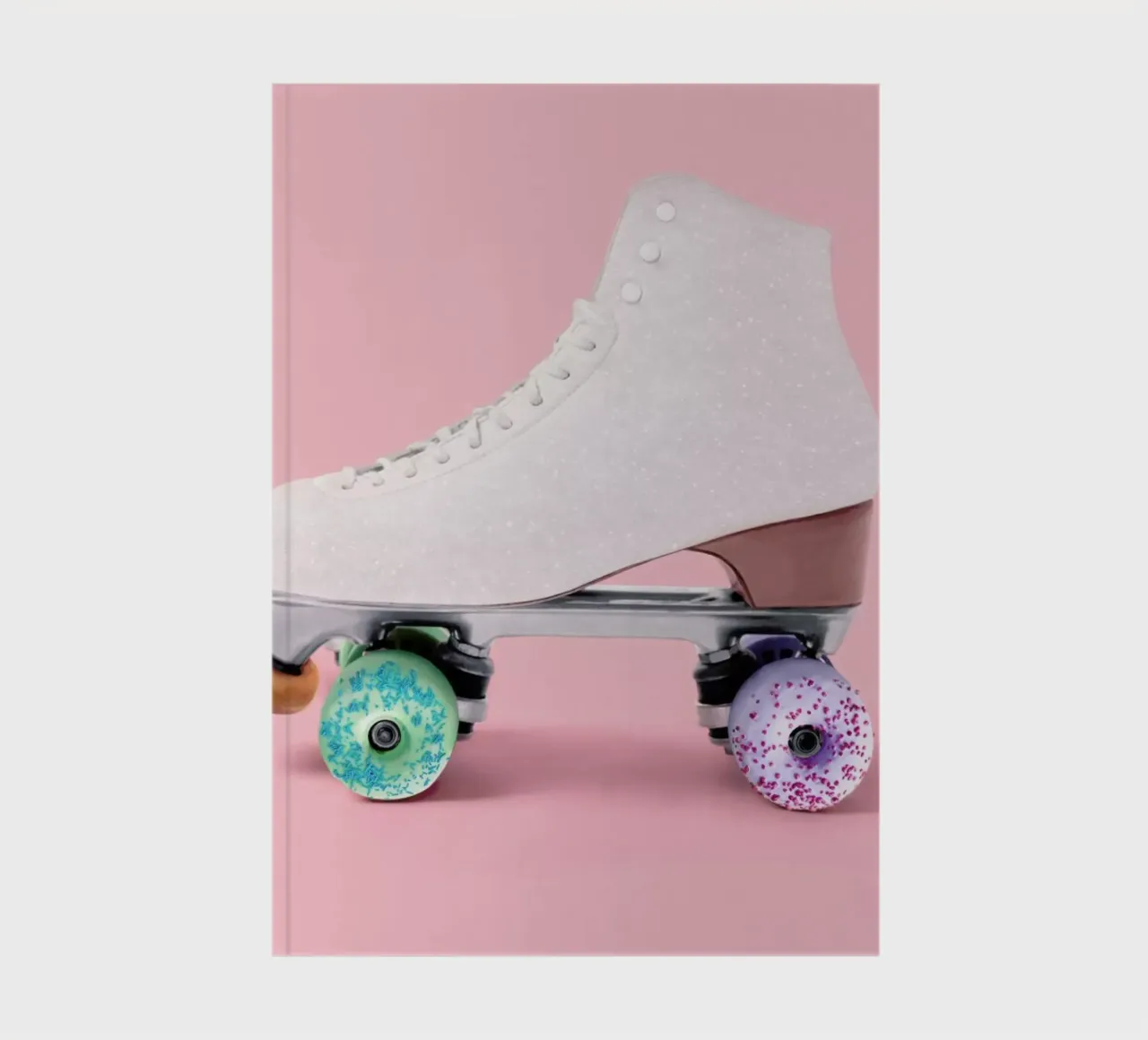 Roller Donut notebook by Paul Fuentes Design