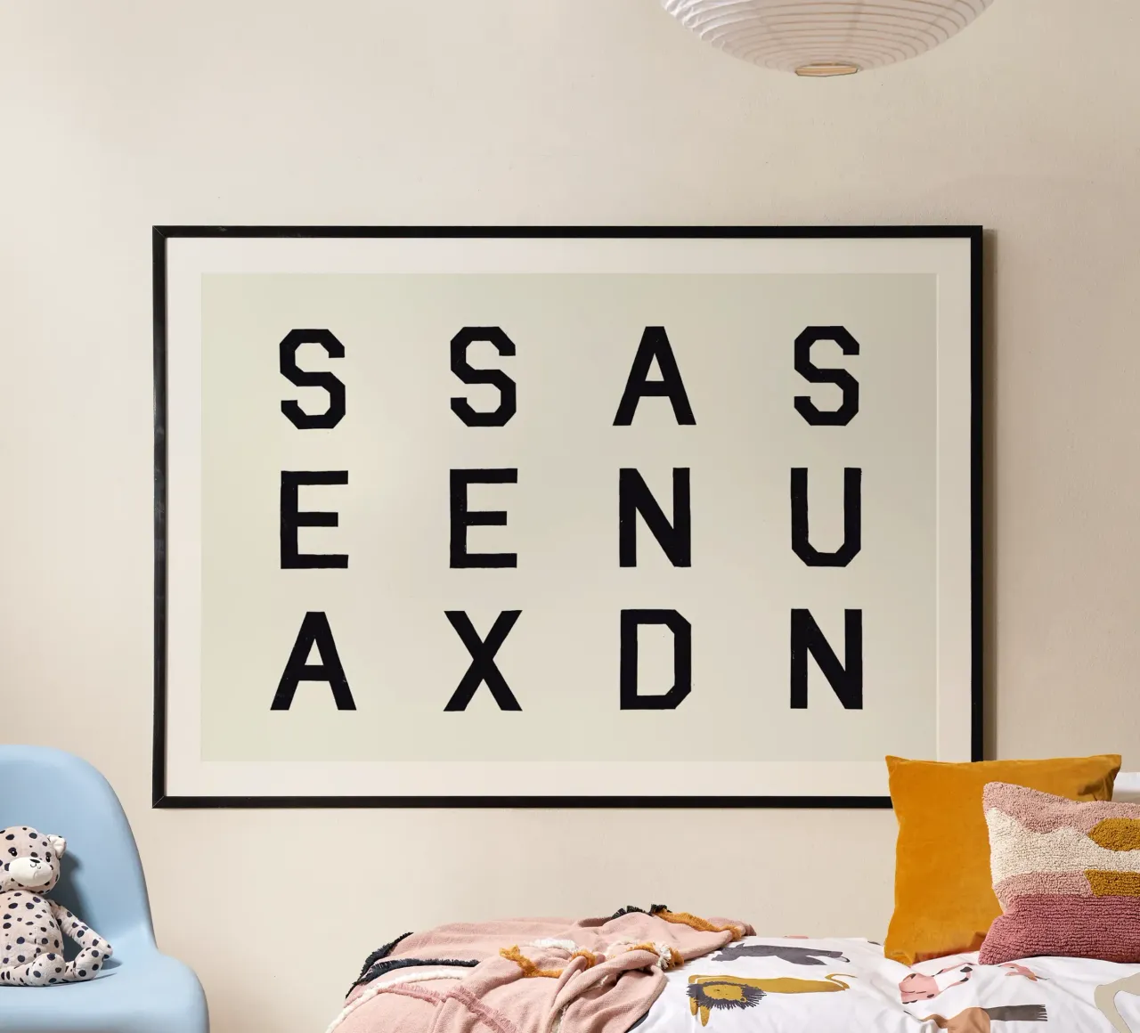 Sea, Sex and Sun poster with plastic frame by Florent Bodart