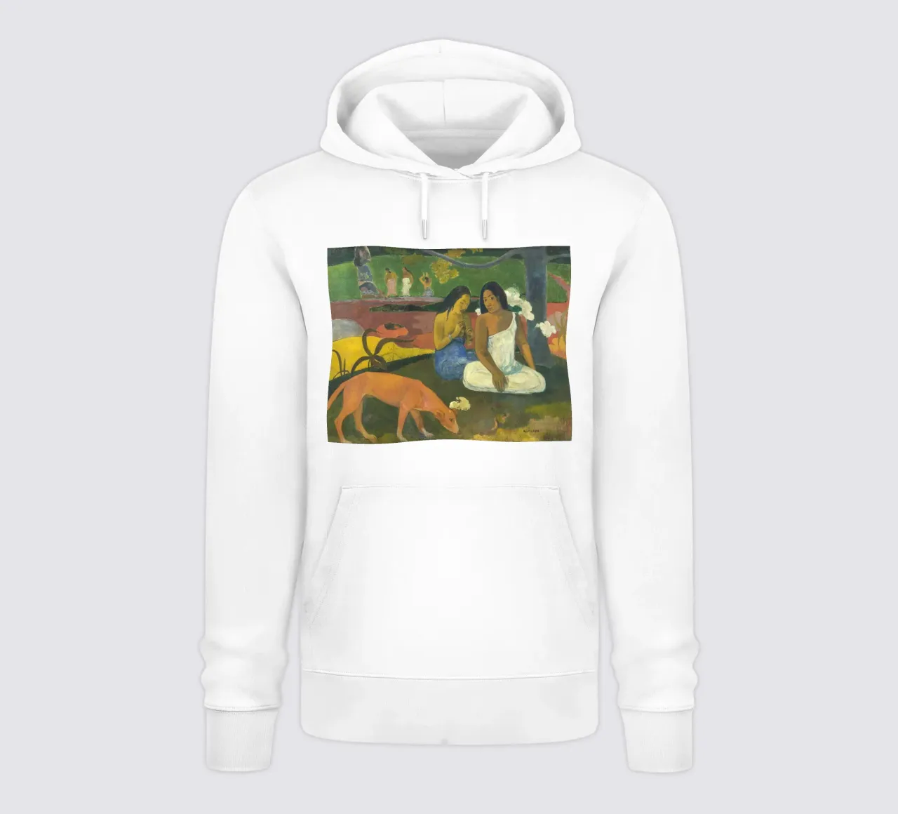 Paul Gauguin - Messa in onda felpa con cappuccio da Timeless Artworks