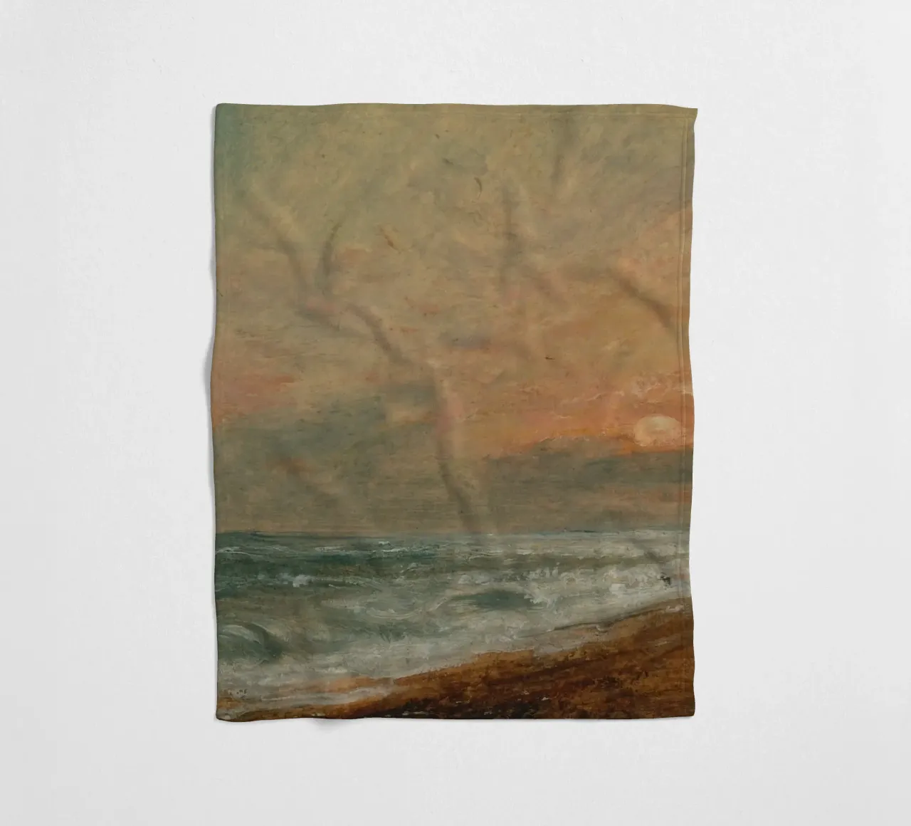 John Constable - Spiaggia di Hove coperta in pile da Timeless Artworks