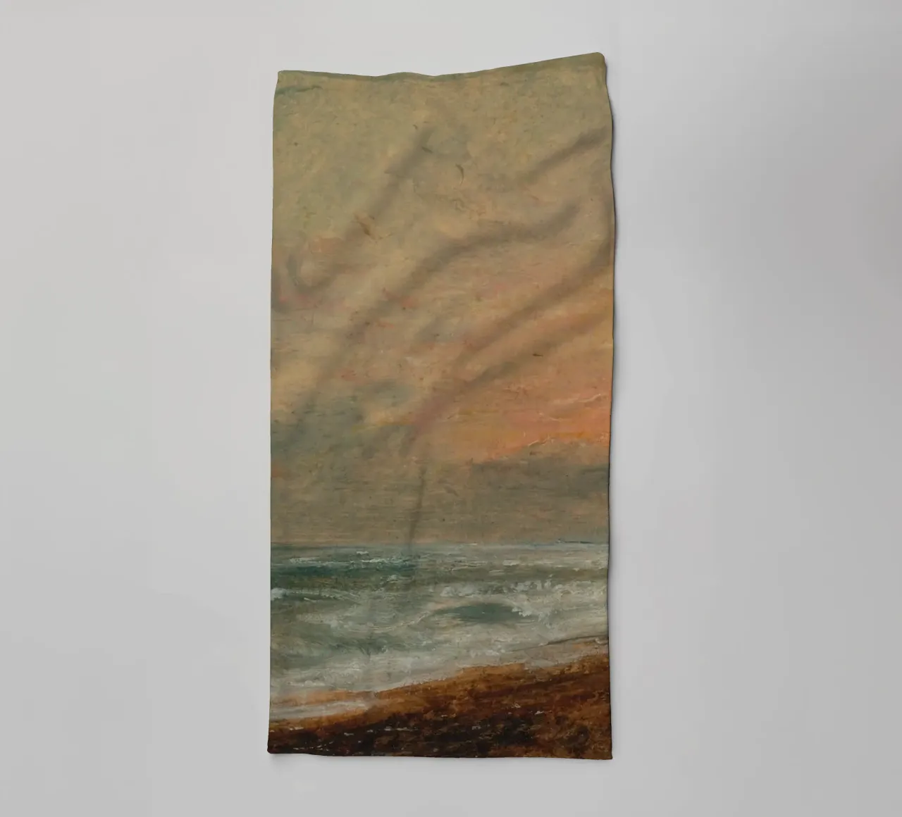 John Constable - Spiaggia di Hove asciugamano da bagno da Timeless Artworks