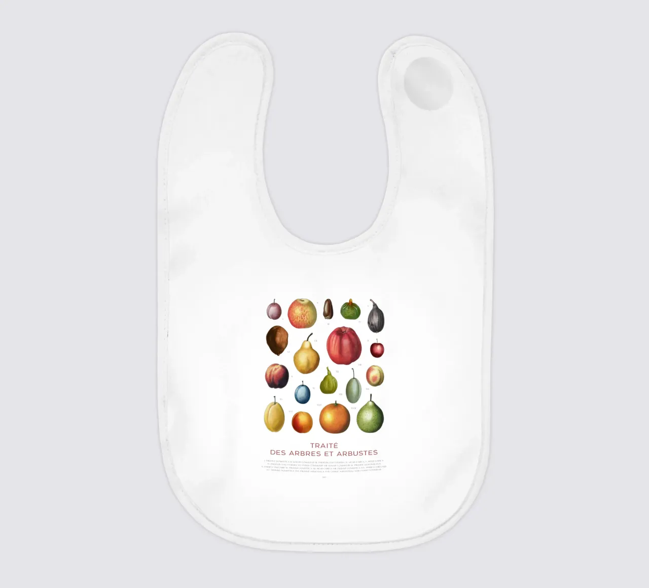 Tabella della frutta bavaglino da Vintagrafica