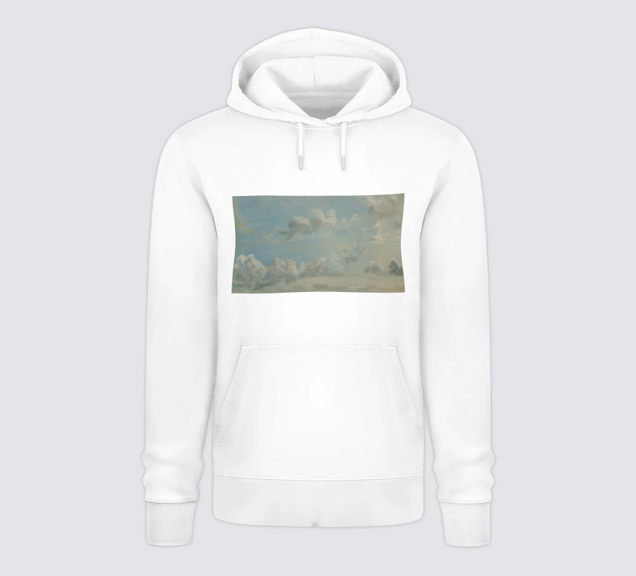 John Constable - Estudio de las nubes sudadera con capucha de Timeless Artworks