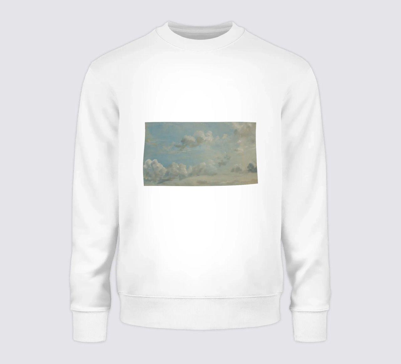 John Constable - Estudio de las nubes sudadera de Timeless Artworks