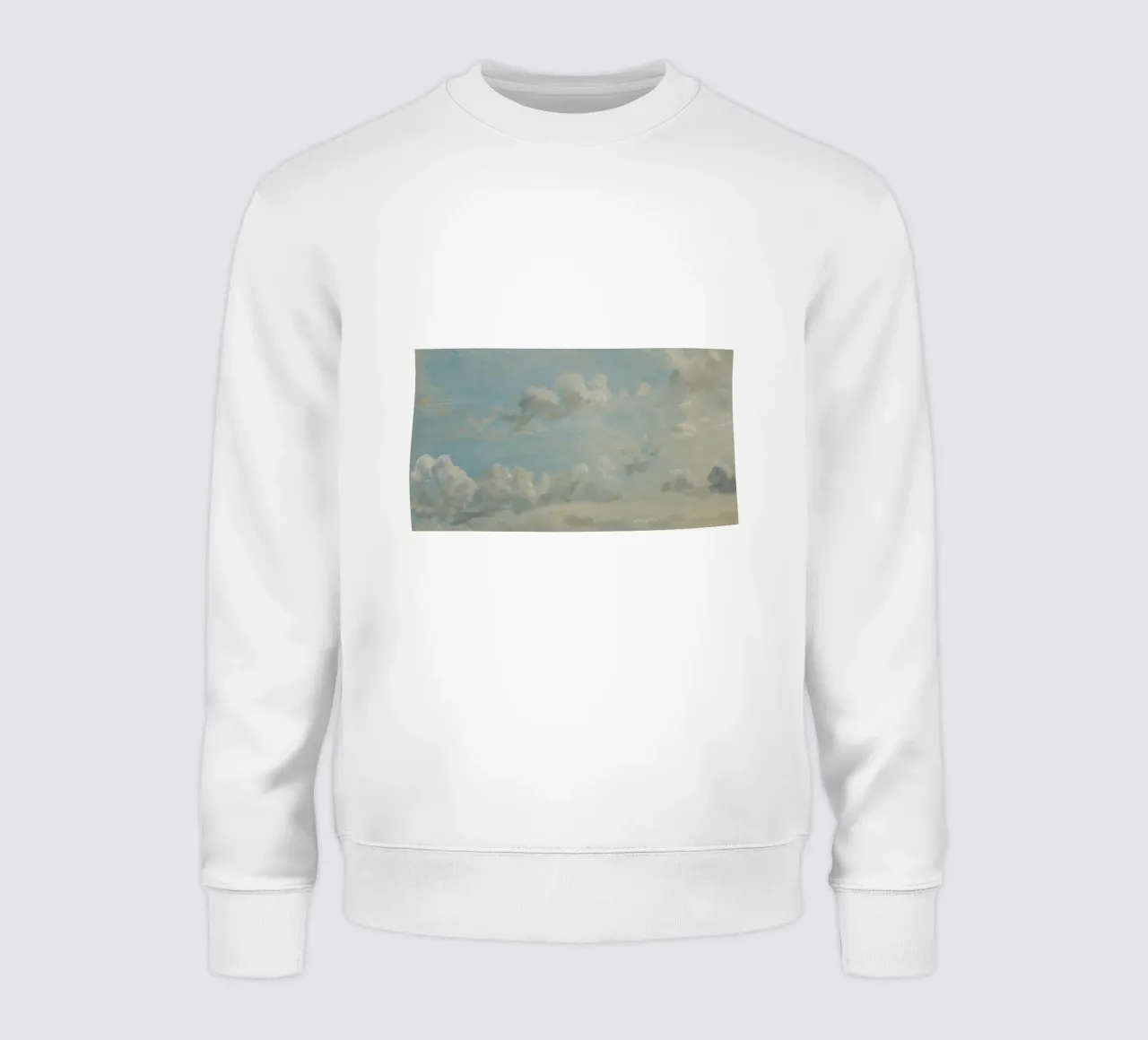 John Constable - Cloud Study sweatshirt by Timeless Artworks