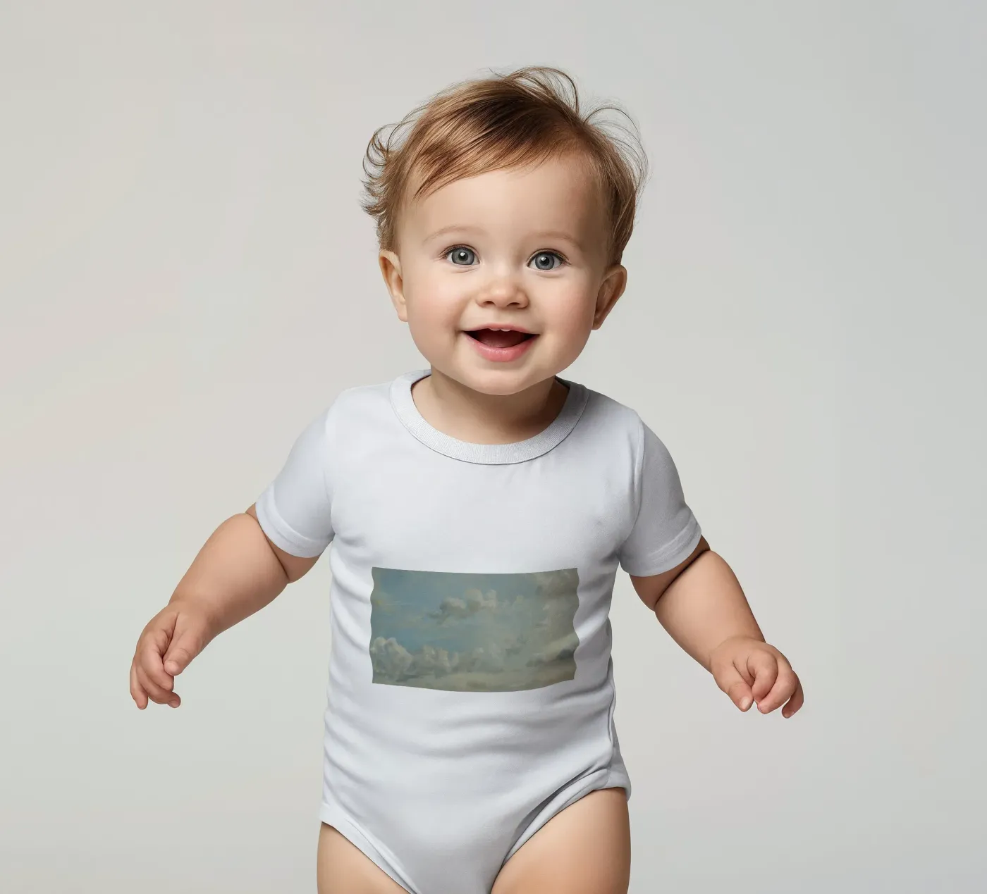 John Constable - Étude des nuages body bébé de Timeless Artworks