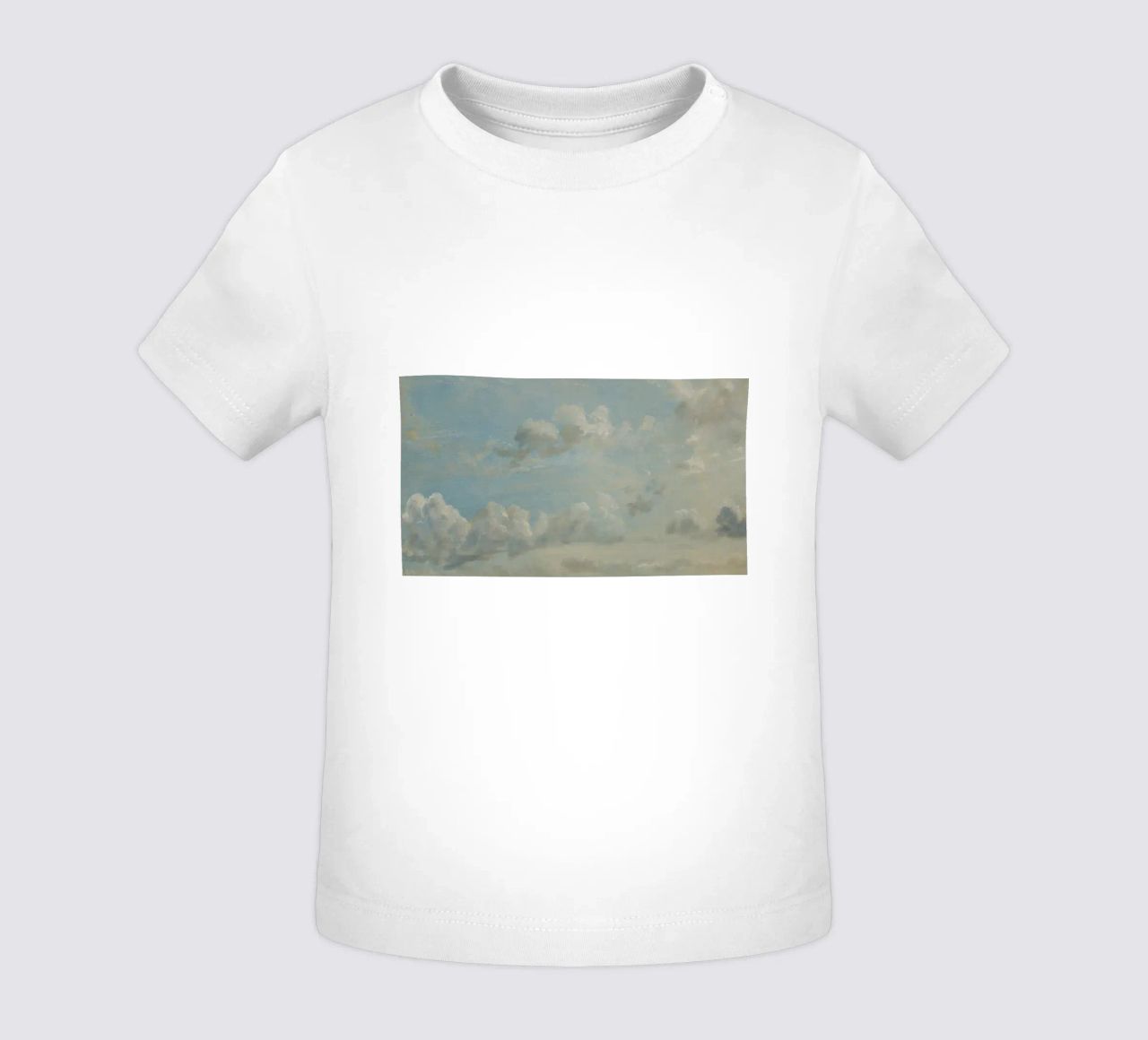 John Constable - Estudio de las nubes camiseta de bebé de Timeless Artworks