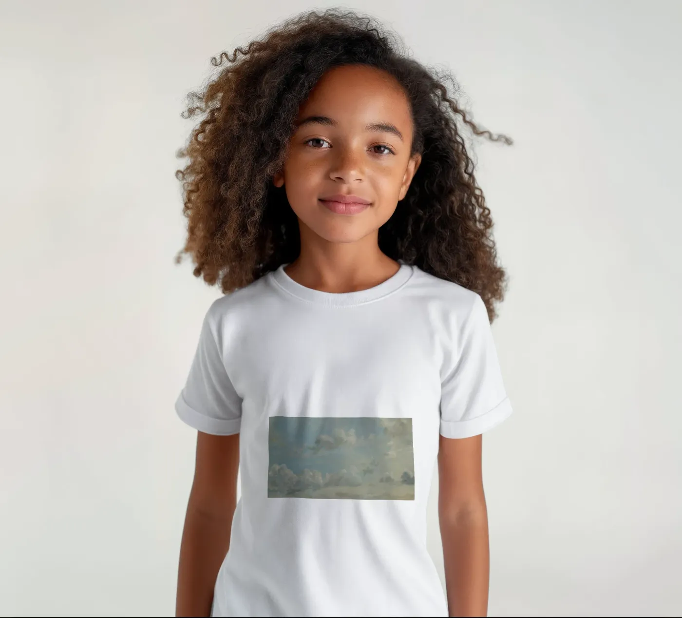 John Constable - Cloud Study kids t-shirt by Timeless Artworks