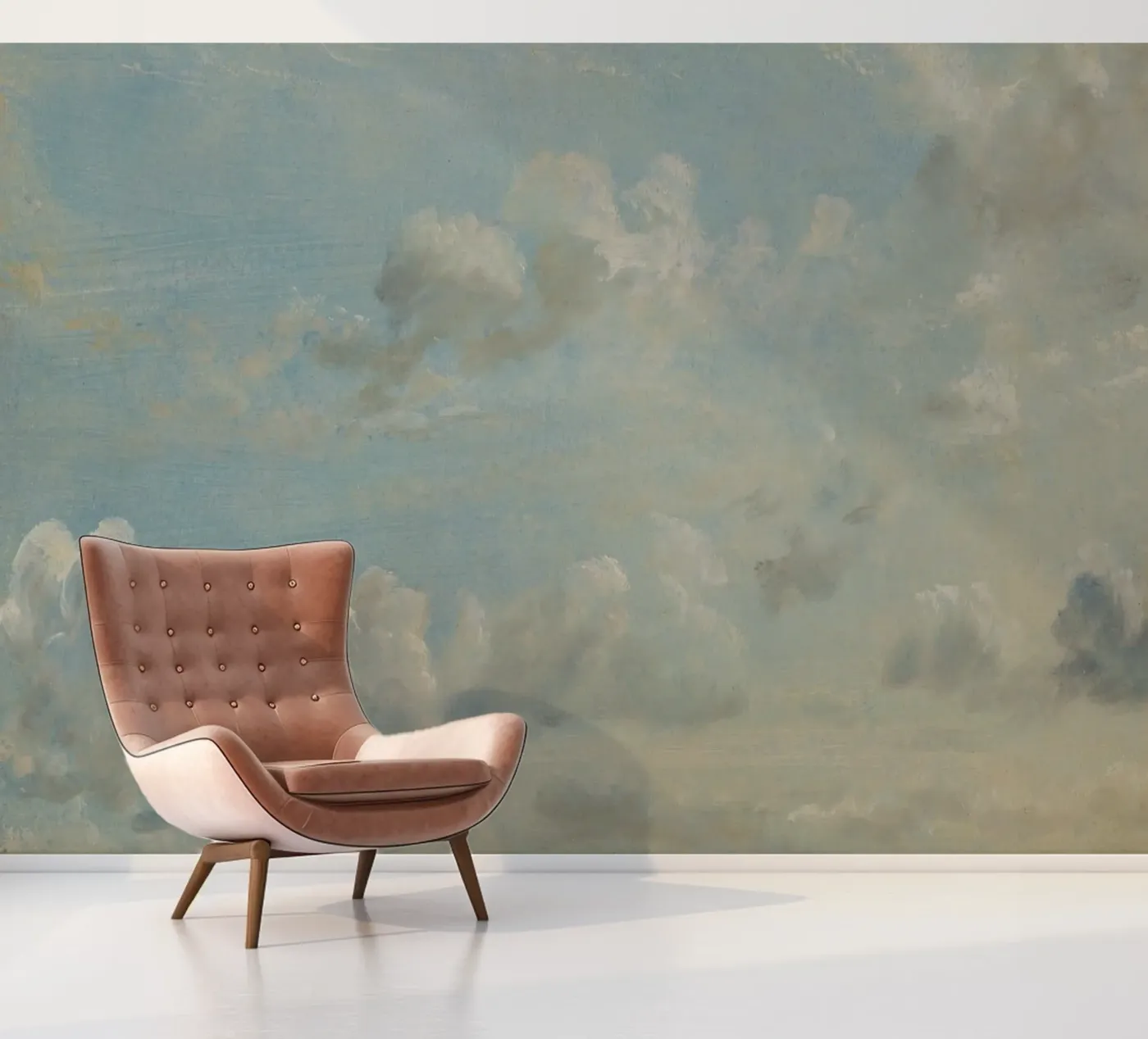 John Constable - Wolkenstudie Fototapete von Timeless Artworks
