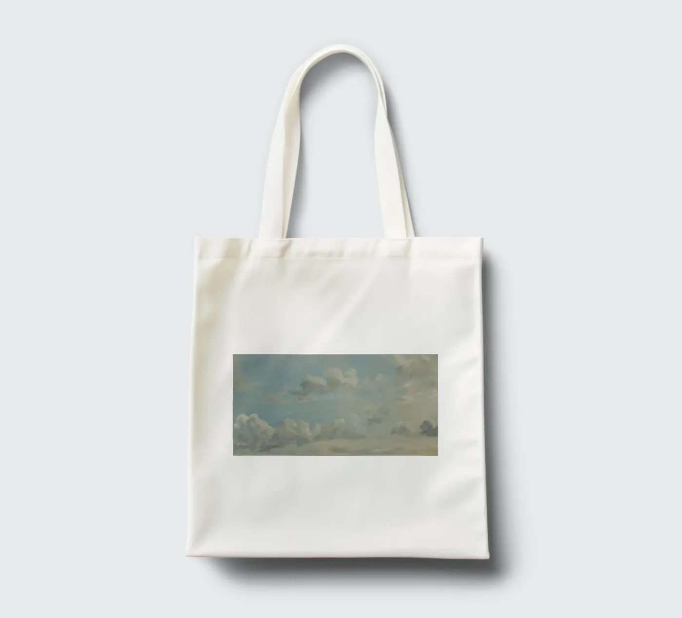 John Constable - Studio sulle nuvole borsa in juta da Timeless Artworks