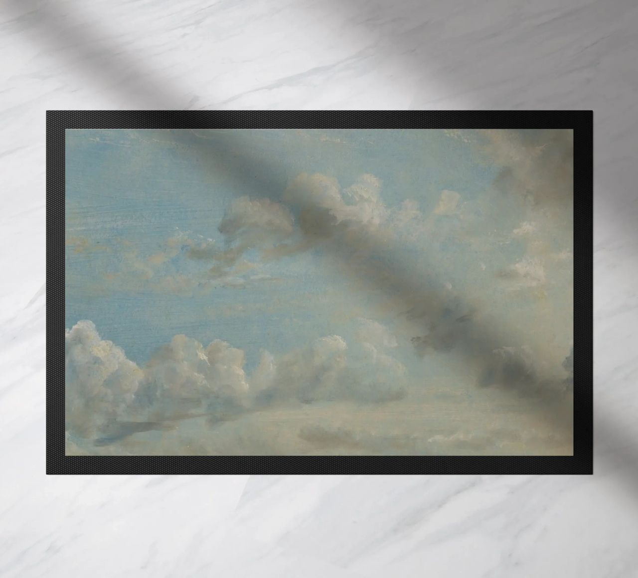 John Constable - Estudio de las nubes felpudo de Timeless Artworks