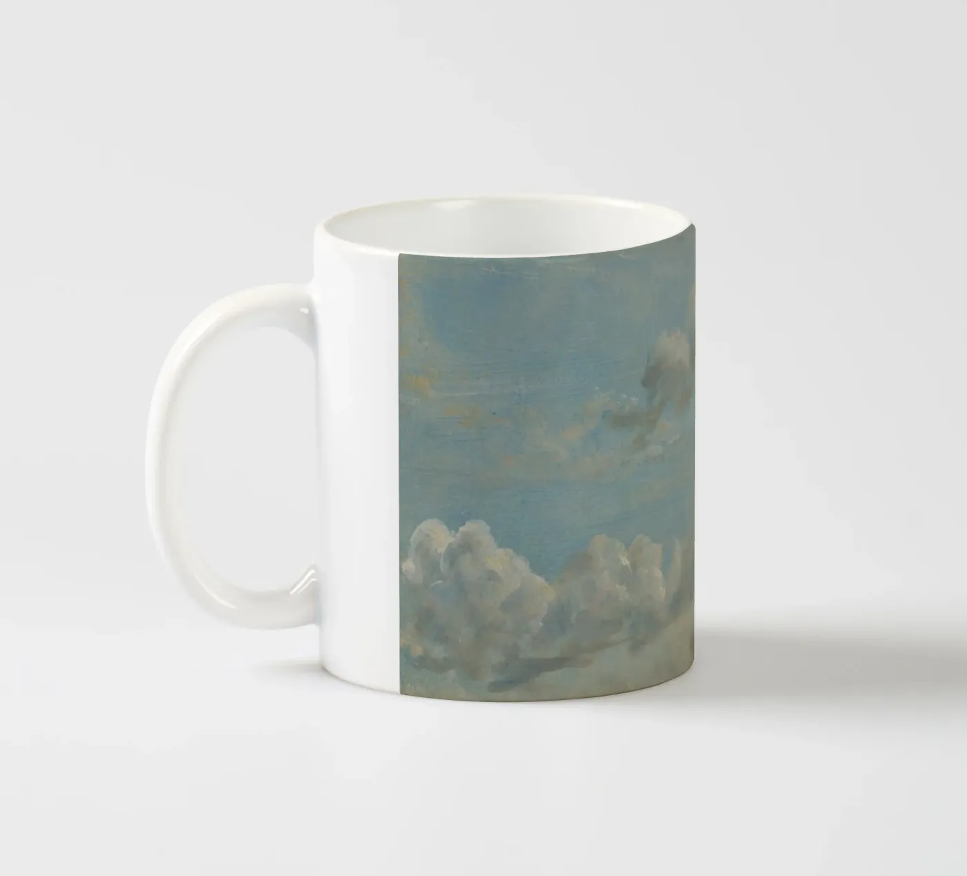 John Constable - Studie naar wolken keramische mok van Timeless Artworks