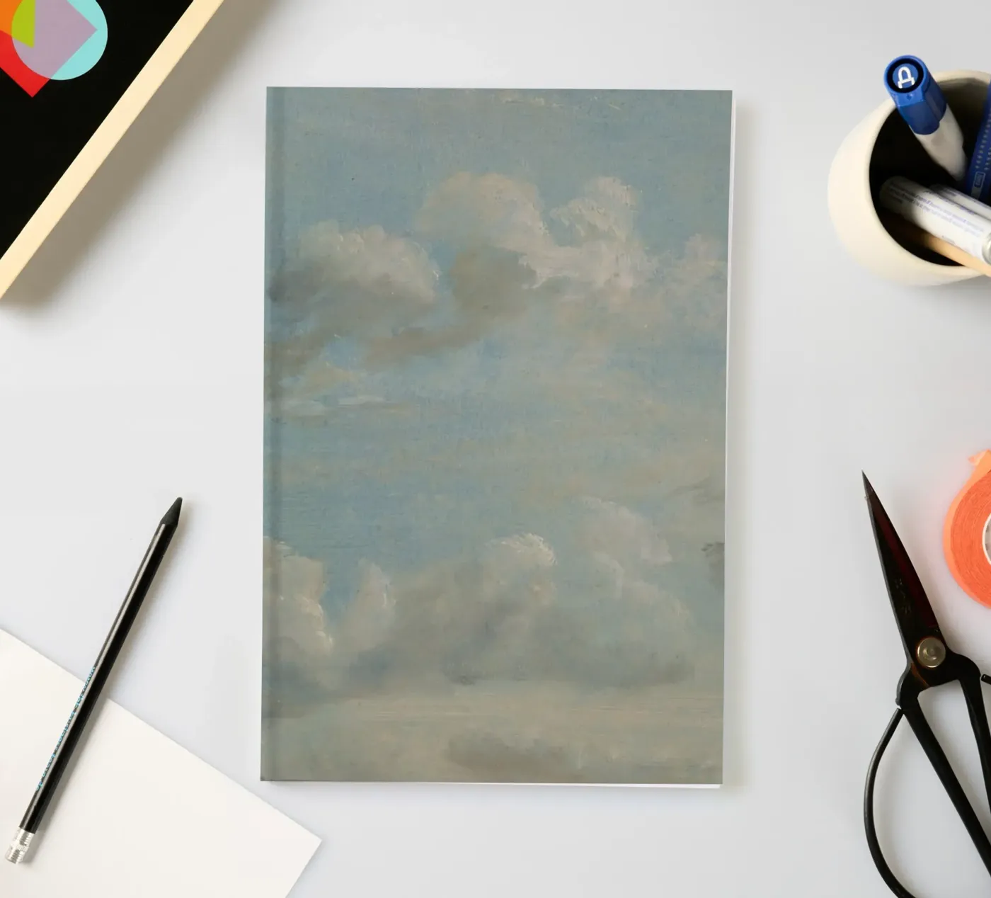 John Constable - Wolkenstudie Notizbuch von Timeless Artworks