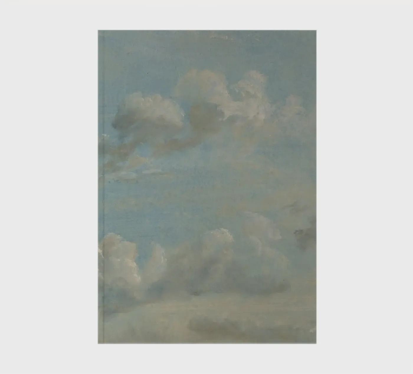 John Constable - Cloud Study Notizbuch von Timeless Artworks