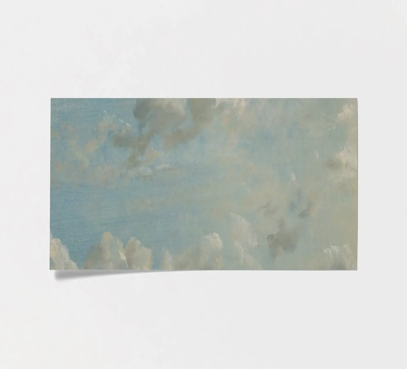 John Constable - Étude des nuages planche autocollant de Timeless Artworks