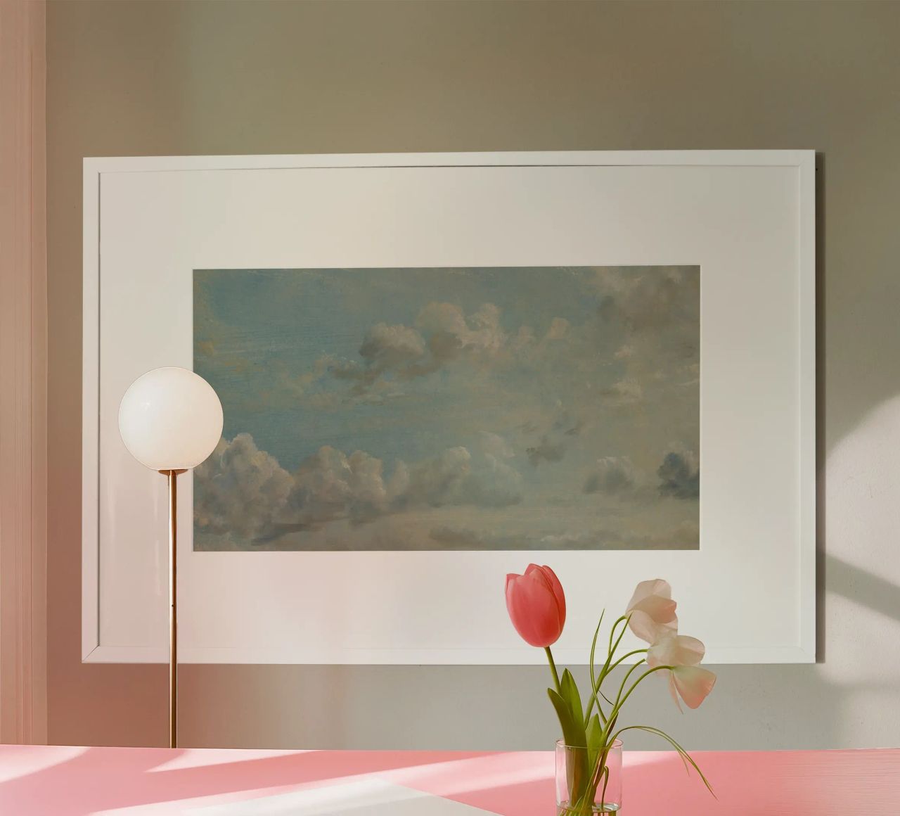 John Constable - Estudio de las nubes poster de Timeless Artworks