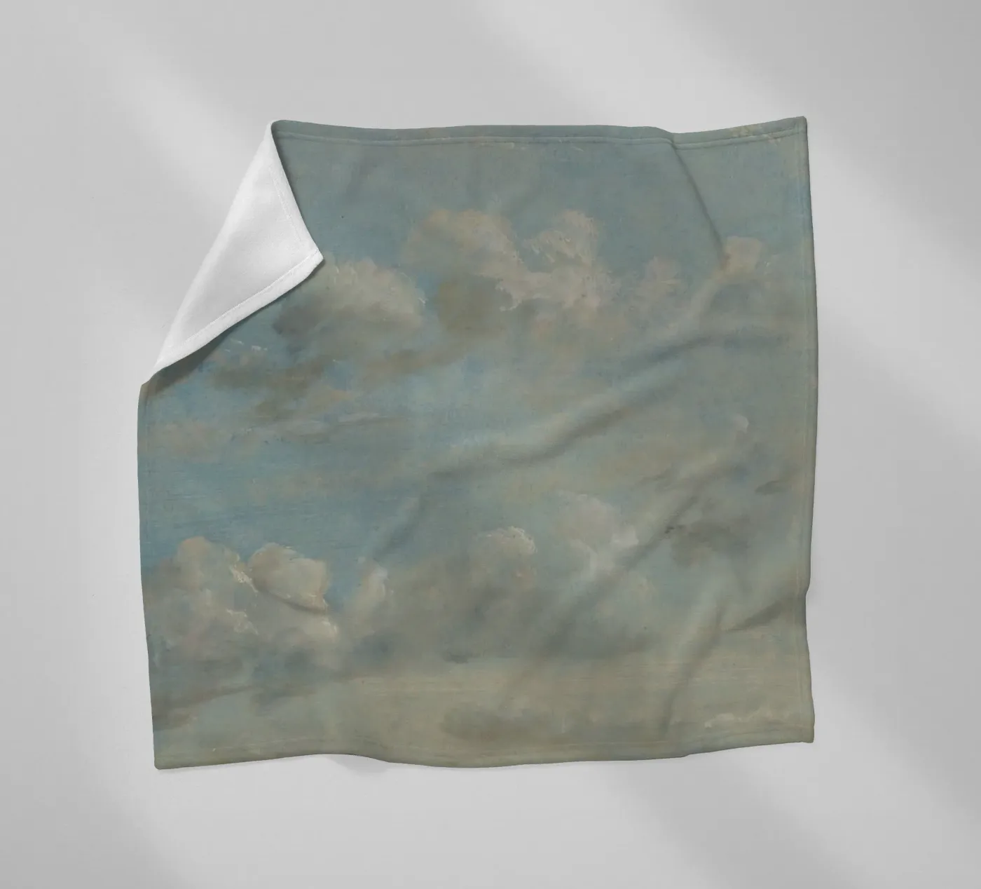 John Constable - Cloud Study coperta in pile da Timeless Artworks