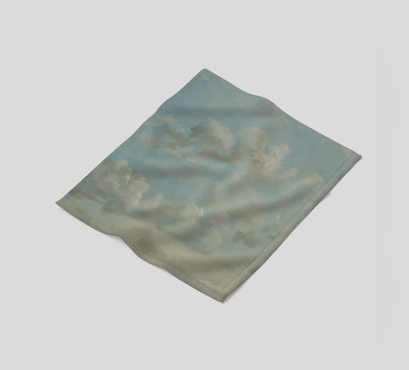 John Constable - Cloud Study coperta in pile da Timeless Artworks